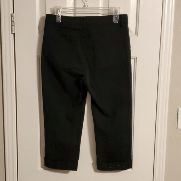 Not Your Daughter's Black Size 8 Cropped Jeans - Picture 2 of 7